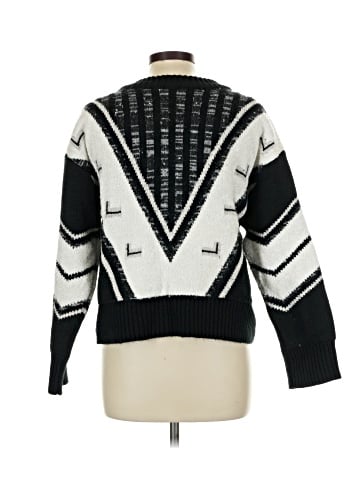 Line & Dot Pullover Sweater (view 2)