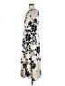 Perceptions Floral Ivory Casual Dress Size L - photo 5