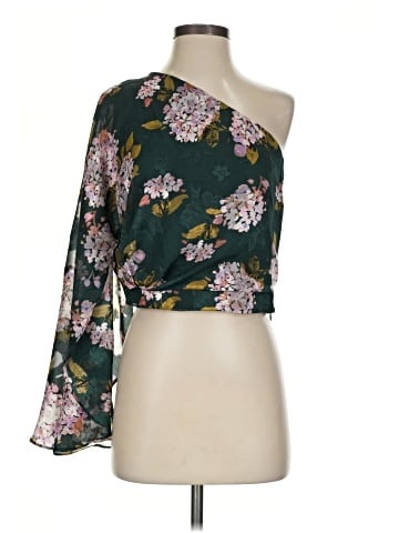 Lulus 3/4 Sleeve Blouse (view 1)