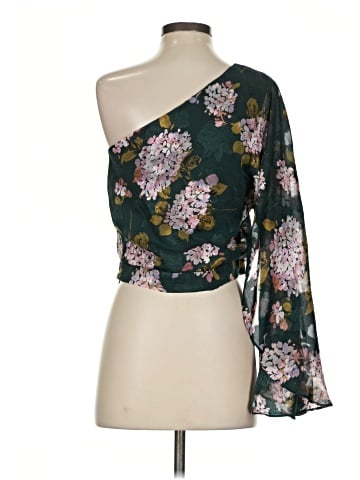 Lulus 3/4 Sleeve Blouse (view 2)