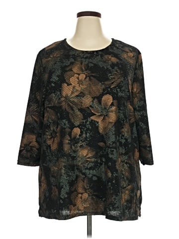 Serengeti 3/4 Sleeve Top (view 1)