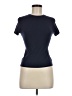 SKIMS Blue Short Sleeve Turtleneck Size M - photo 1