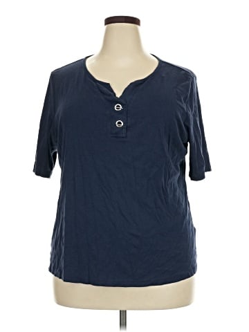 Karen Scott Short Sleeve Top (view 1)