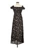 Shein 100% Polyester Paisley Black Casual Dress Size 6 - photo 2