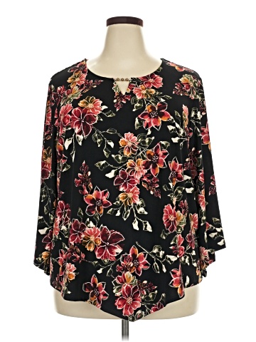 Alfred Dunner 3/4 Sleeve Blouse (view 1)