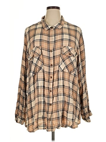 Terra & Sky Long Sleeve Button-Down Shirt (view 1)
