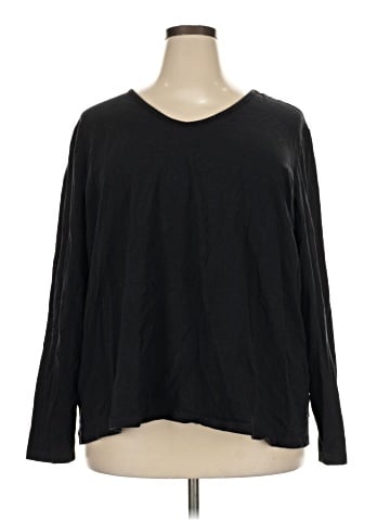 Basic Editions Long Sleeve Top (view 1)