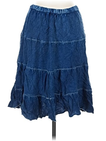 Studio West Denim Skirt (view 1)