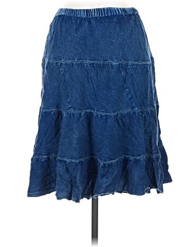 Studio West Denim Skirt (view 2)