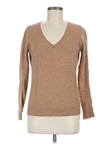 Ann Taylor Factory Cashmere Pullover Sweater (view 1)