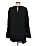 Mossimo 100% Polyester Black Long Sleeve Blouse Size M - photo 2