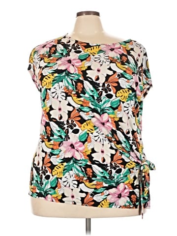 Lane Bryant Short Sleeve Blouse (view 1)