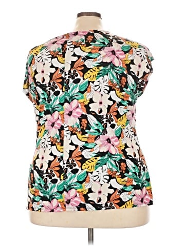 Lane Bryant Short Sleeve Blouse (view 2)