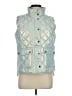 Talbots 100% Polyester Blue Vest Size Med Petite - photo 1
