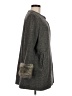 Ottod'Ame Solid Gray Coat Size 6 - photo 4