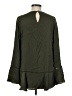 Mossimo 100% Polyester Green Long Sleeve Blouse Size M - photo 2