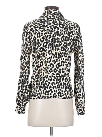 Topshop Long Sleeve Blouse (view 2)