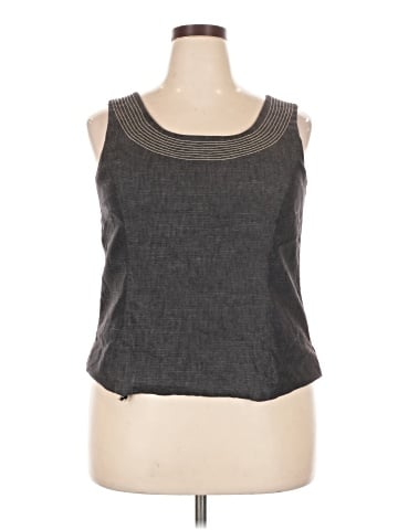 Kasper Sleeveless Top (view 1)