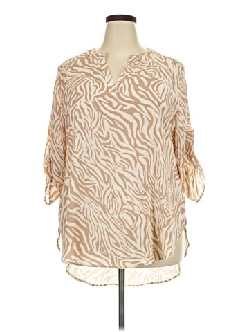 Cato 3/4 Sleeve Blouse (view 1)