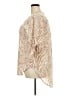 Cato 100% Polyester Animal Print Tan 3/4 Sleeve Blouse Size 18 - photo 5