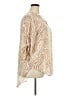 Cato 100% Polyester Animal Print Tan 3/4 Sleeve Blouse Size 18 - photo 4