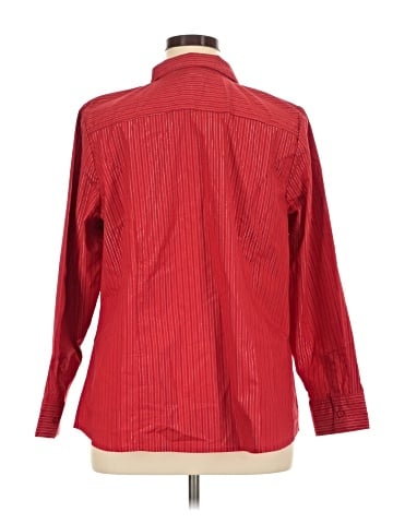Fashion Bug 3/4 Sleeve Button-Down Shirt (view 2)