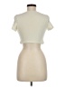 SKIMS Ivory Short Sleeve Turtleneck Size M - photo 2
