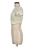 SKIMS Ivory Short Sleeve Turtleneck Size M - photo 5