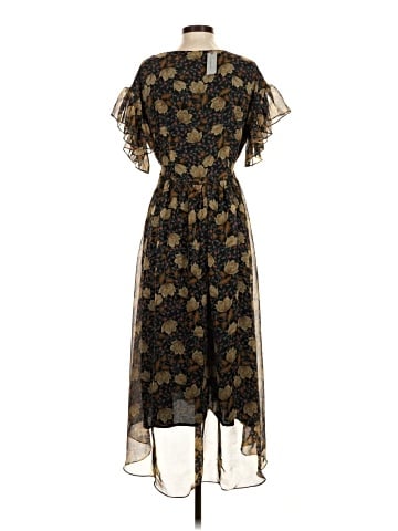 Blue Tassel Casual Dress (view 2)