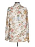Rose + Olive 100% Polyester Floral Ivory 3/4 Sleeve Blouse Size L - photo 2