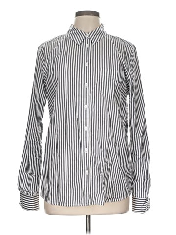 Equipment Long Sleeve Button-Down Shirt (view 1)
