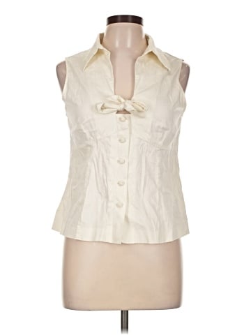 Talbots Sleeveless Button-Down Shirt (view 1)