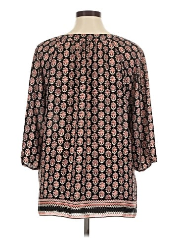 Not Your Daughter's Jeans 3/4 Sleeve Blouse (view 2)