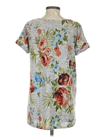 Pink Blush Short Sleeve Blouse (view 2)