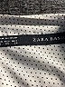 Zara Basic 100% Polyester Ivory 3/4 Sleeve Blouse Size XS - photo 4