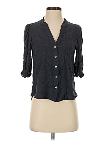 Democracy 3/4 Sleeve Button-Down Shirt (view 1)