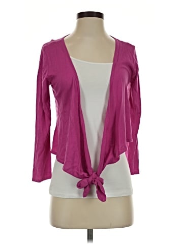 BCBGMAXAZRIA Silk Cardigan (view 1)