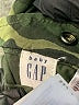 Baby Gap 100% Cotton Camo Green Jacket Size 18-24 mo - photo 3