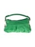 B Makowsky 100% Leather Solid Green Shoulder Bag One size - photo 1