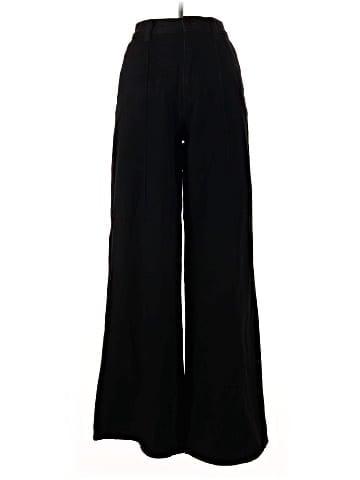 Madewell Superwide-Leg Trouser Jeans in Black Rinse Wash (view 1)