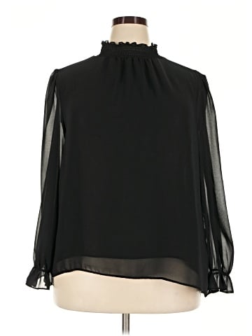 1.State 3/4 Sleeve Blouse (view 1)