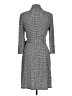 Laundry by Design Houndstooth Gray Casual Dress Size 10 - photo 2