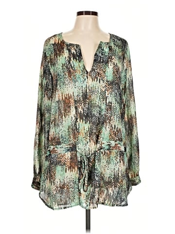 Pookie & Sebastian Long Sleeve Blouse (view 1)