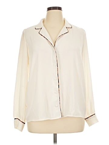 Lulus Long Sleeve Blouse (view 1)
