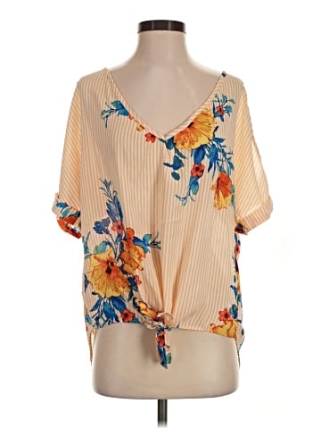 Luxology Short Sleeve Blouse (view 1)