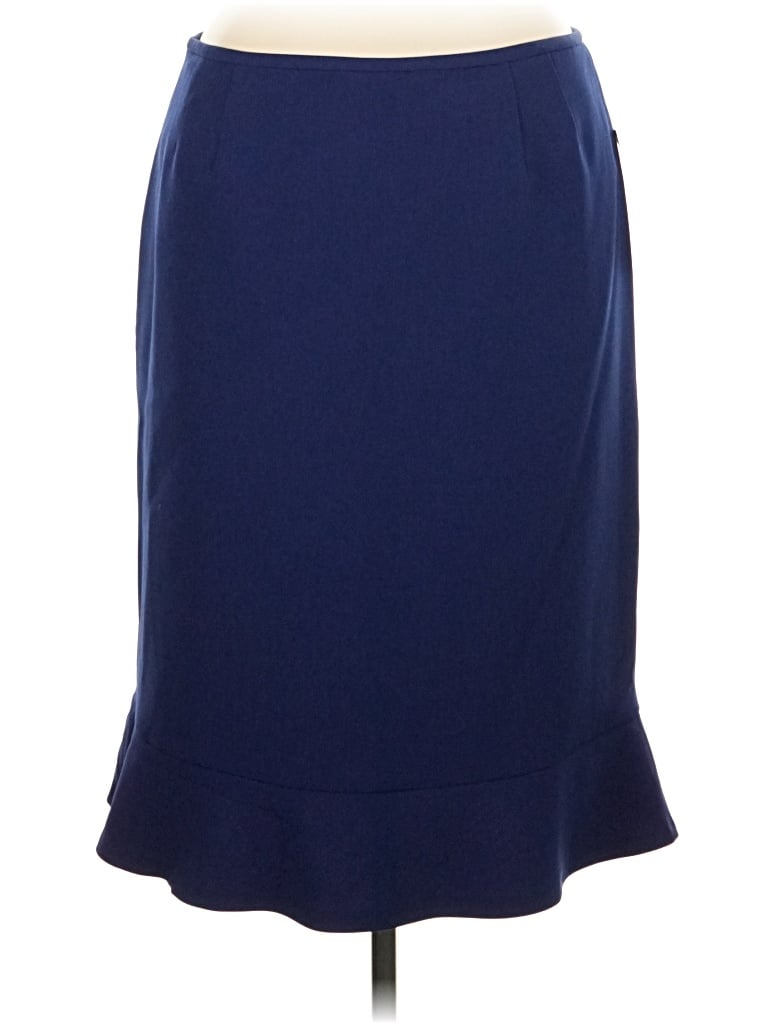 Pre-owned Le Suit Formal Skirt In Blue