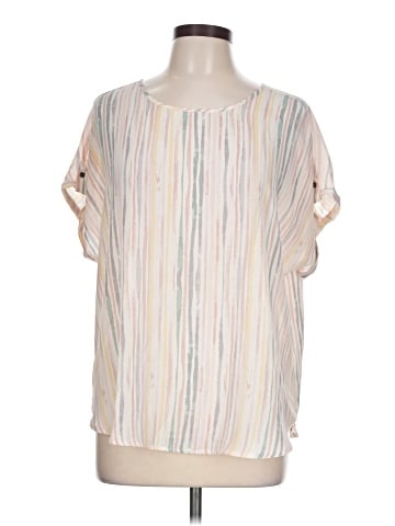 Maurices Short Sleeve Blouse (view 1)