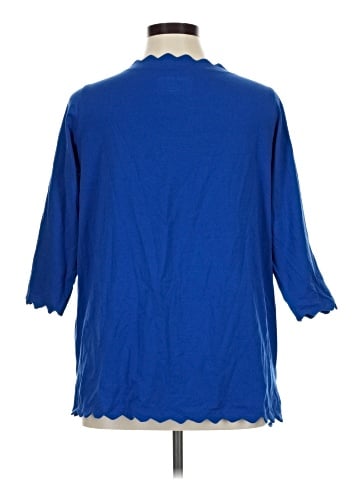 Jessica London 3/4 Sleeve Top (view 2)