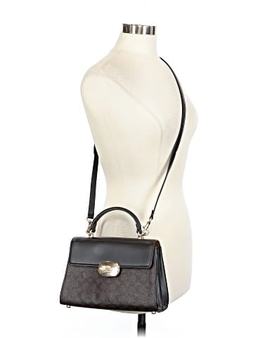 Coach Factory Leather Satchel (view 2)
