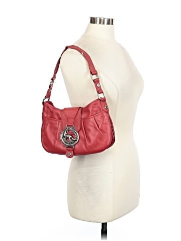 Emma Fox Leather Shoulder Bag (view 2)